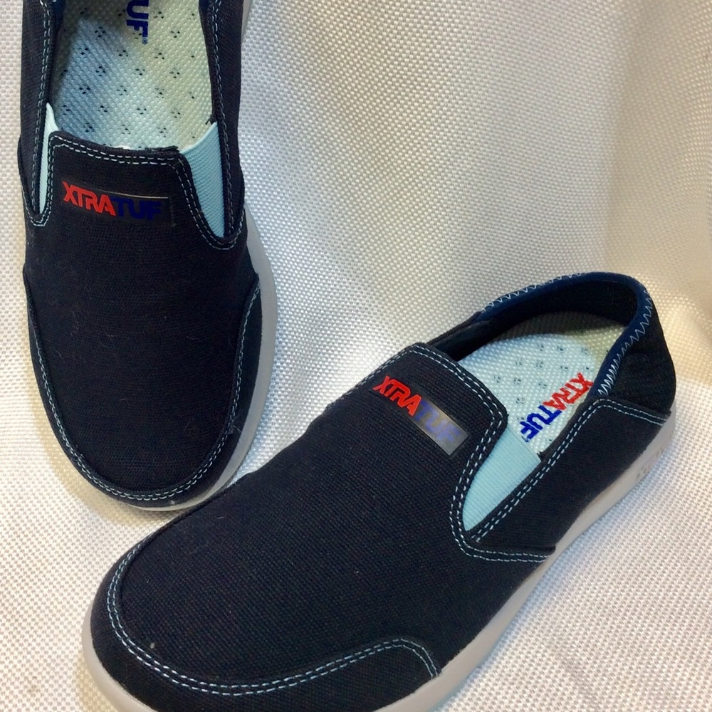 XtraTuf slip on shoe XWH-200 royal blue women 7